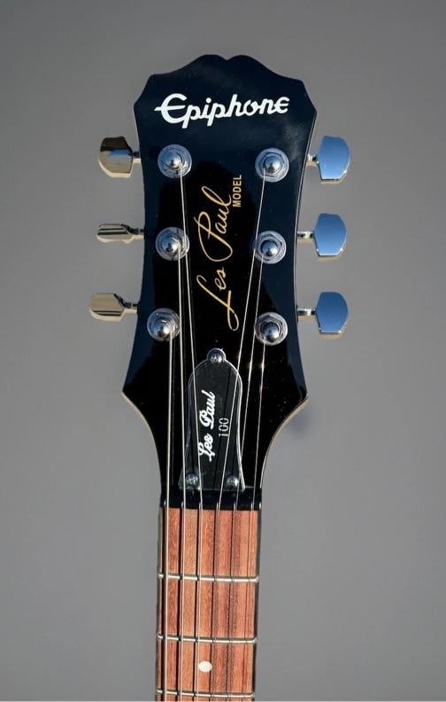Johnny Cash Signed Les Paul Epiphone Guitar (PSA LOA) - 6