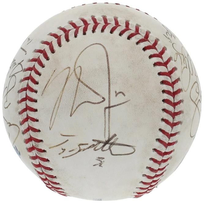 Shohei Ohtani 2019 Los Angeles Angels Team Signed Game Used Baseball Beckett COA - 2