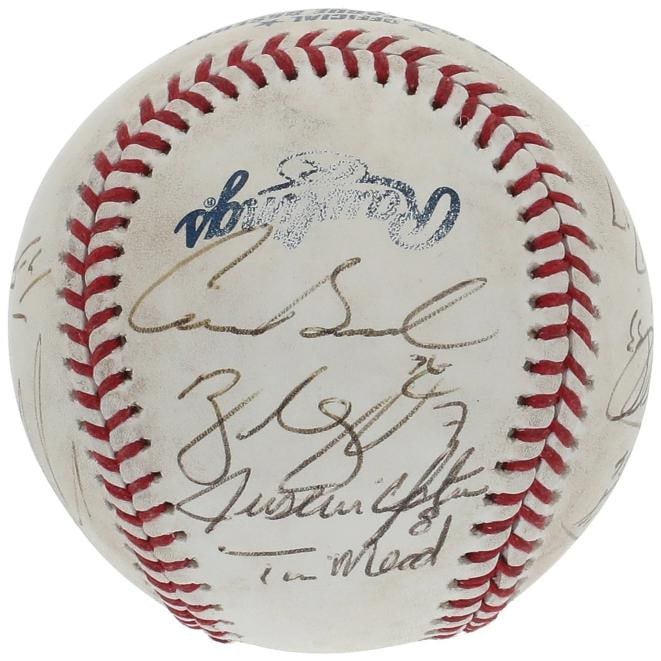 Shohei Ohtani 2019 Los Angeles Angels Team Signed Game Used Baseball Beckett COA - 4