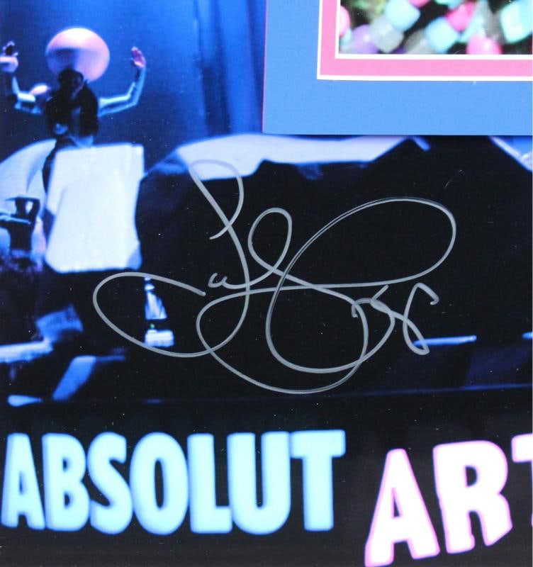 Lady Gaga Signed Art Rave: The Artpop Ball 24x26 Framed Display JSA - 3