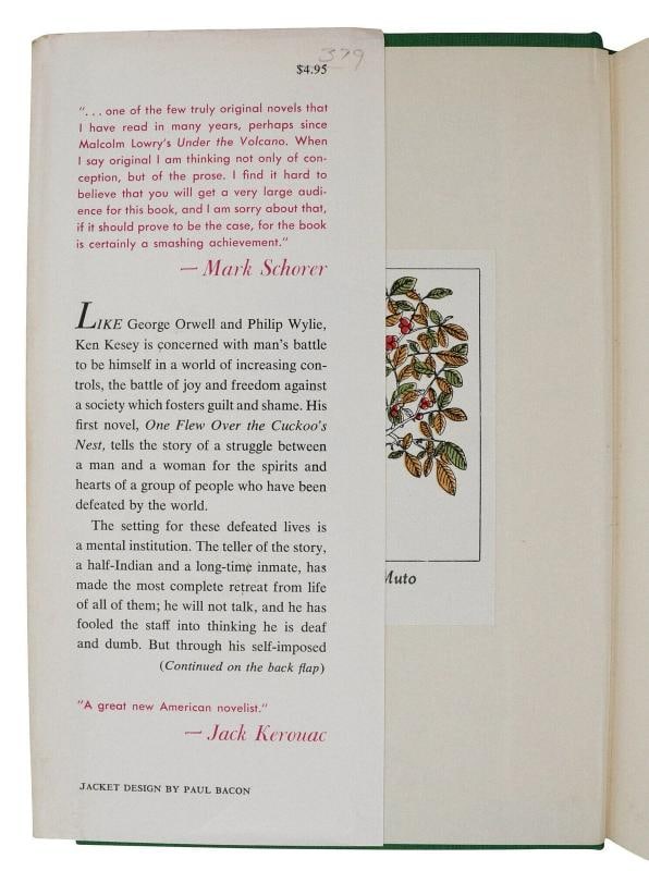 One Flew Over the Cuckoo's Nest ~ by KEN KESEY ~ First Edition ~ 1st 1962 - 7