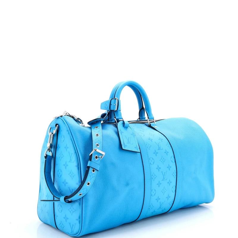 Louis Vuitton Keepall Bandouliere Bag Monogram Taigarama 50 - 2