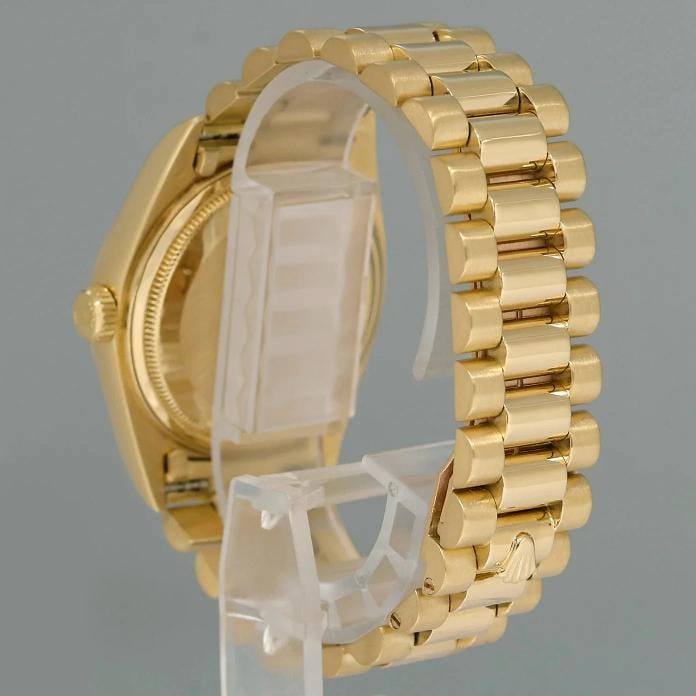 Rolex President Day-Date Champagne Stick 18038 Quickset Yellow Gold Watch Box - 4
