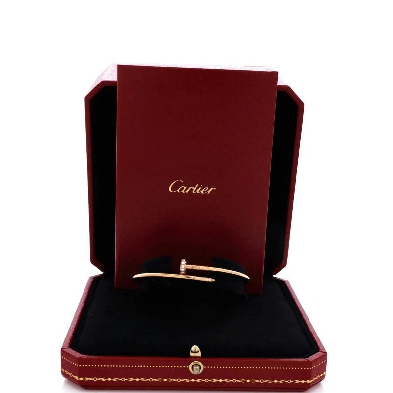 Cartier Juste un Clou Bracelet 18K Rose Gold with Diamonds Small - 2