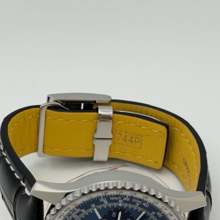 Breitling Navitimer B01 Chronograph AB0121 43mm Blue Dial Steel Box Paper - 12