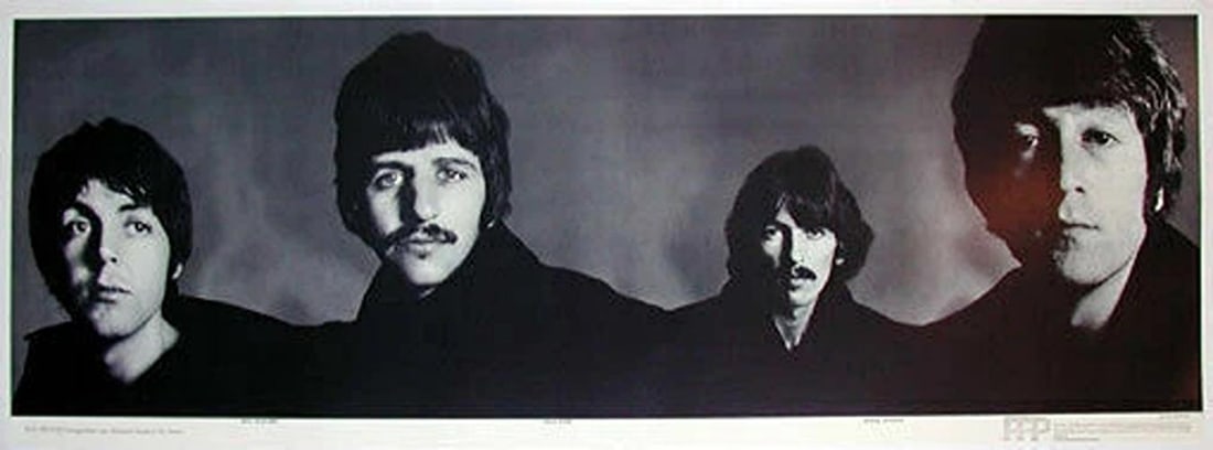 The Beatles Set 5 Posters Richard Avedon 1967 Original Printing Stern Magazine - 7