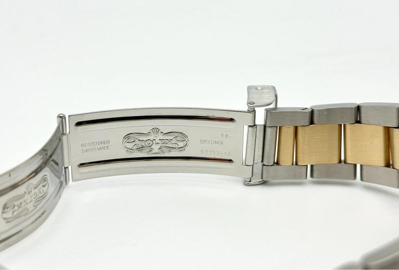 Rolex Submariner Blue 16613 40mm 18K Yellow Gold Stainless Steel - 8