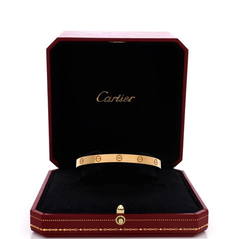 Cartier Love Cuff Bracelet 18K Yellow Gold - 2