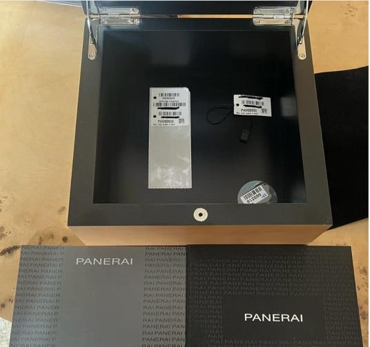 PANERAI Radiomir 3Days PAM00655 Men's watch box and paper - 3