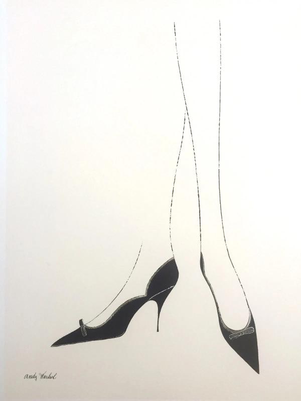ANDY WARHOL FOUNDATION POP ART POSTER PRINTS " HIGH HEELS SHOES " 1957 2PC SET - 7