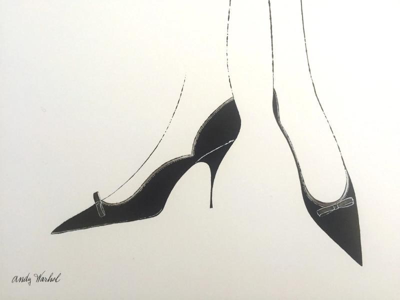 ANDY WARHOL FOUNDATION POP ART POSTER PRINTS " HIGH HEELS SHOES " 1957 2PC SET - 8