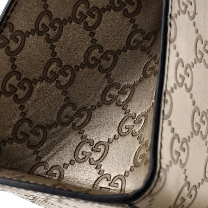 Gucci Emily Chain Flap Shoulder Bag Guccissima Leather Large - 6