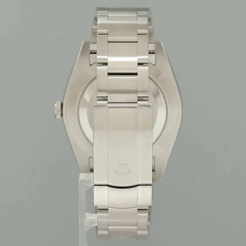 2022 PAPERS Rolex Oyster Perpetual 41mm Blue Custom Dial Tiffany Oyster 124300 - 5