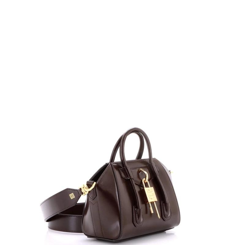 Givenchy Antigona Lock Bag Leather Toy - 2