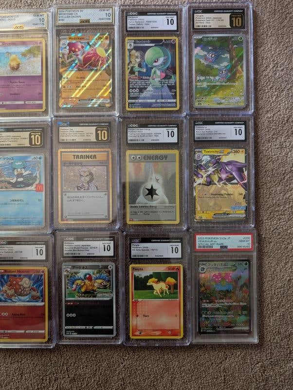 Lot 33 POKEMON GRADED CARDS,MINT 10,ALL HIGH GRADES, DIFFERENT SETS - 4