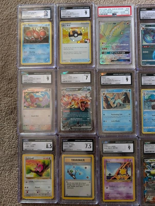 Lot 33 POKEMON GRADED CARDS,MINT 10,ALL HIGH GRADES, DIFFERENT SETS - 7