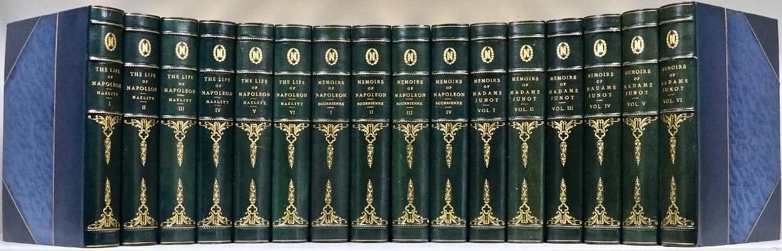 Bourienne Hazlitt, Junot / Life of Napoleon Limited Edition 1900: Author: Hazlitt, Bourienne, Junot,Country of Origin: United States of America,Publisher: Grolier Society,Year Printed: 1900,Binding: Hardcover,Subject: Illustrated Life of Napoleon Author: Hazlitt,