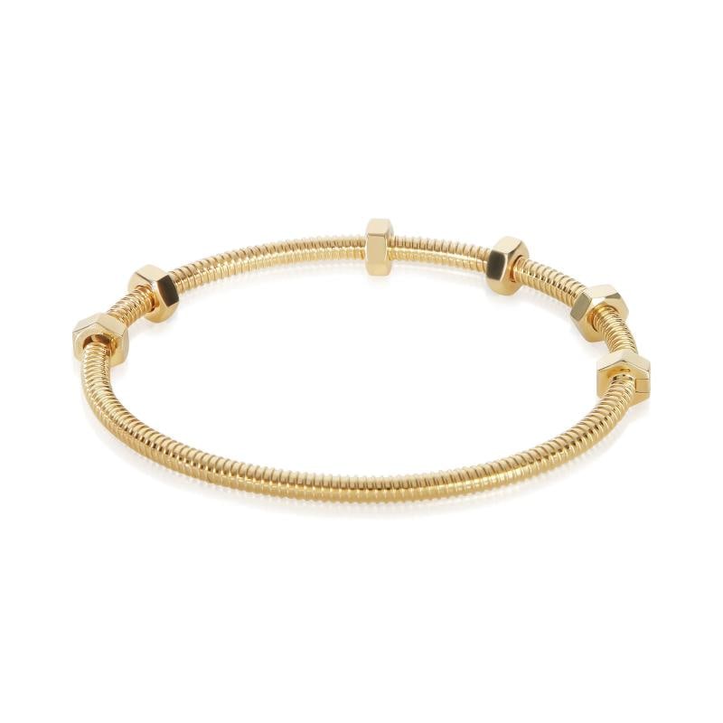Cartier Yellow Gold Ecrou Bracelet - 3