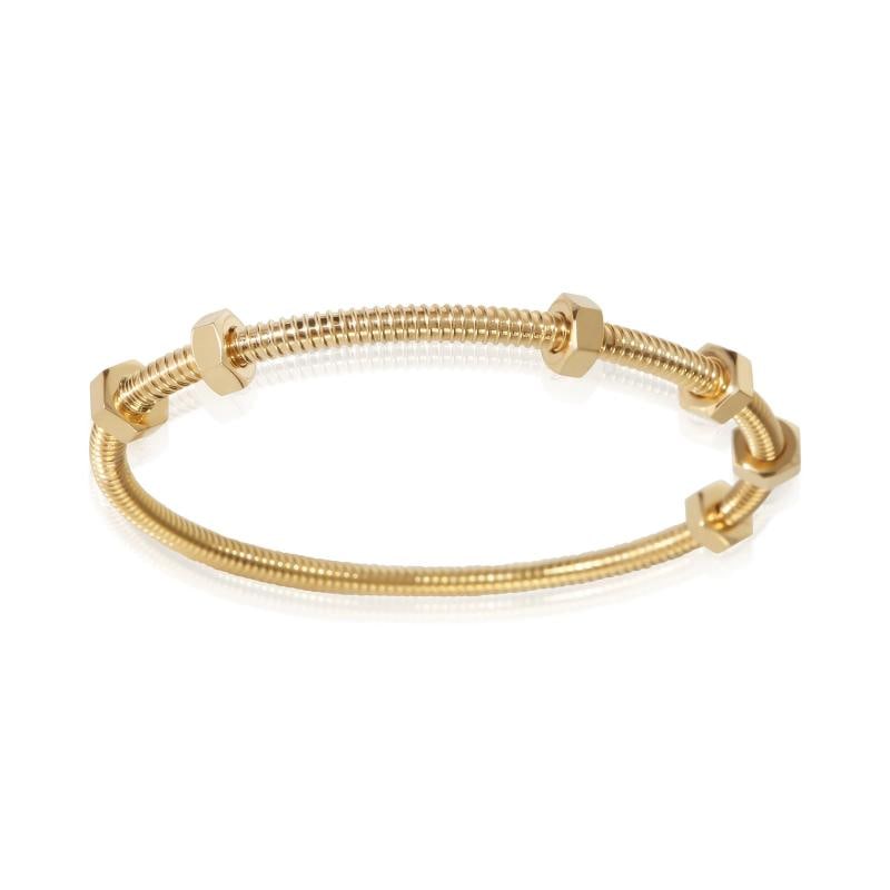 Cartier Yellow Gold Ecrou Bracelet - 6