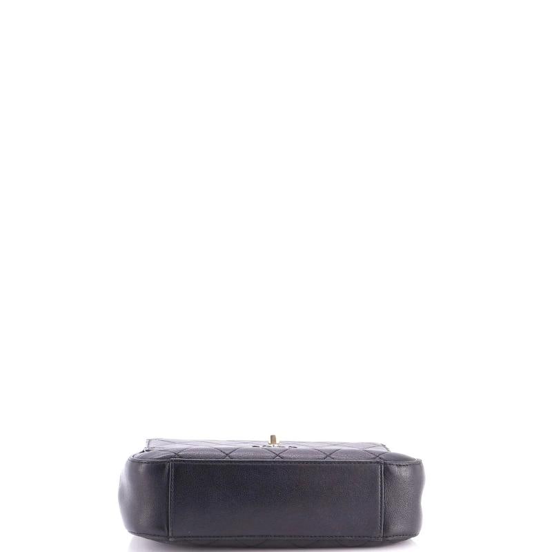 Chanel Chain Infinity Top Handle Bag Quilted Lambskin Small - 5