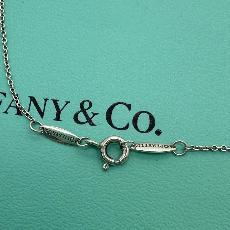 Tiffany & Co Elsa Peretti 0.37 cts I VVS2 Diamonds by the Yard Pendant Necklace - 11