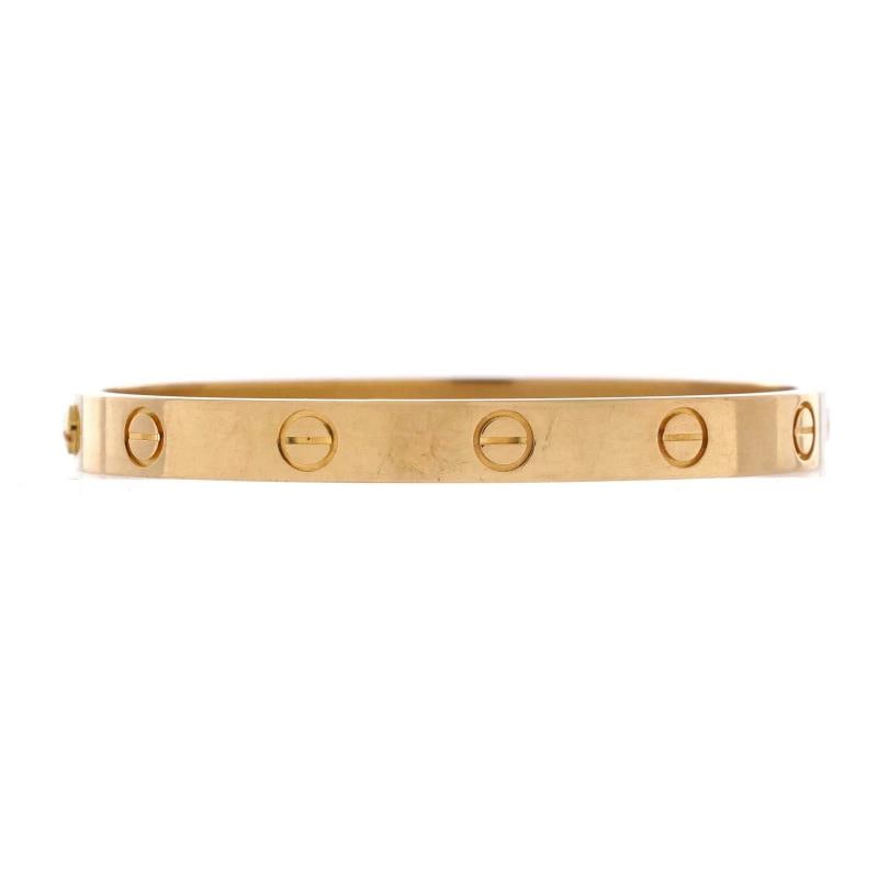 Cartier Love Bracelet 18K Yellow Gold - 3