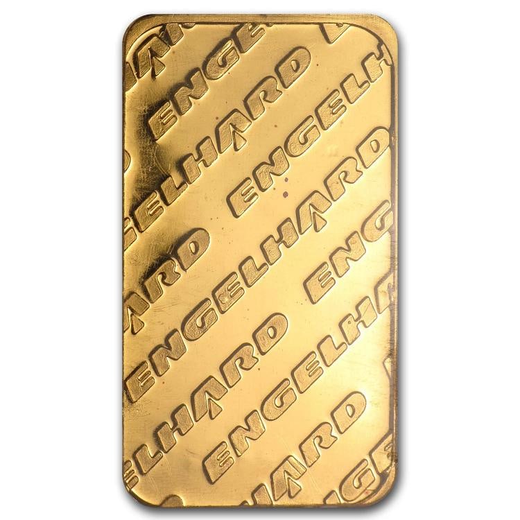 1 oz Gold Bar - Engelhard ('Eagle' logo, In Assay) - 4