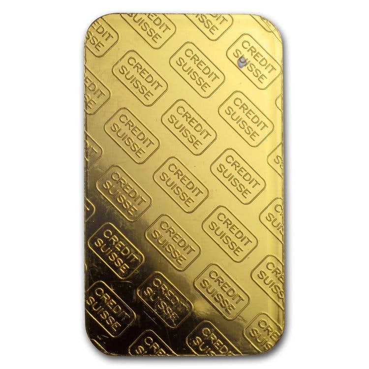 1 oz Gold Bar - Credit Suisse (Boston, Vintage Assay) - 4