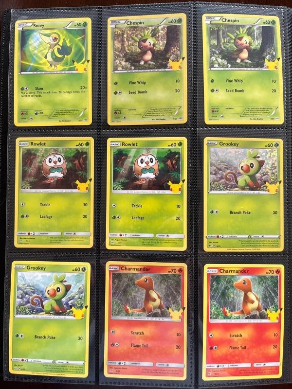 Pokmon 25th Anniversary Complete Full Set (118/100) 2021 + Celebration Binder - 10