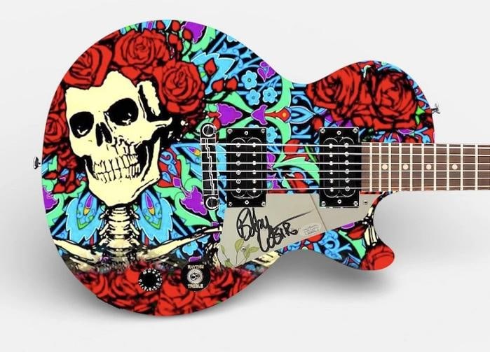 Bob Weir Signed Custom Guitar (JSA COA) (1 of 3)