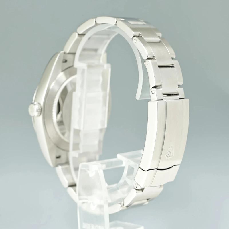 2023 NEW PAPERS Rolex Oyster Perpetual 41mm Silver Oyster 124300 Watch Box - 4