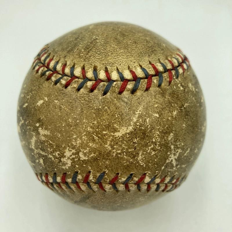 Babe Ruth Single Signed 1920's Official American League Baseball JSA COA Auto - 3