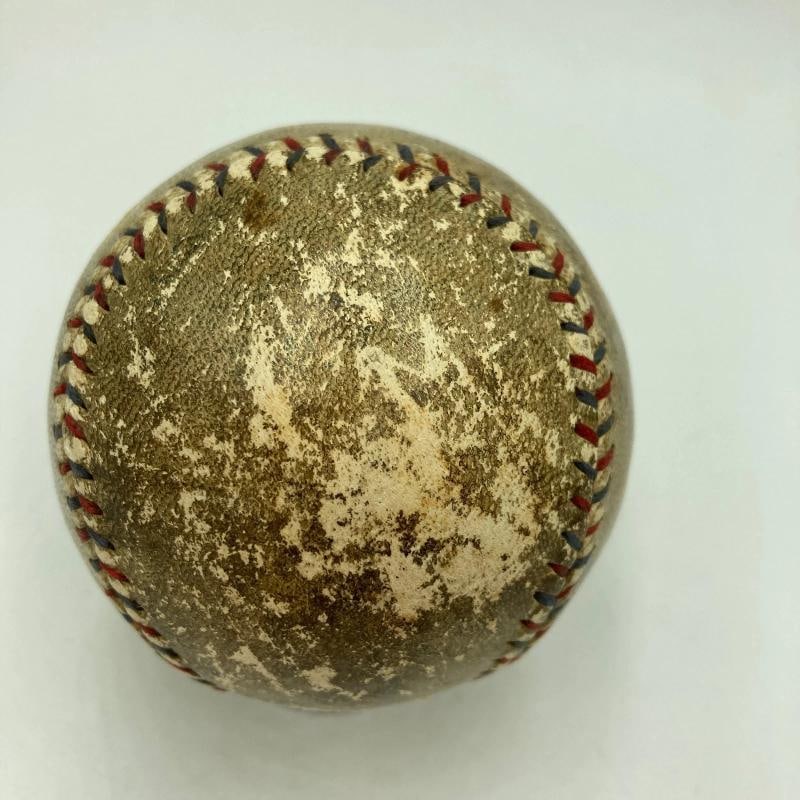 Babe Ruth Single Signed 1920's Official American League Baseball JSA COA Auto - 4