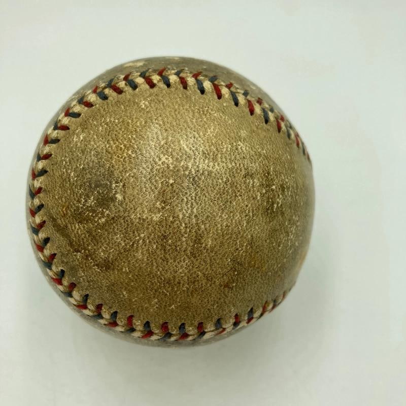 Babe Ruth Single Signed 1920's Official American League Baseball JSA COA Auto - 6
