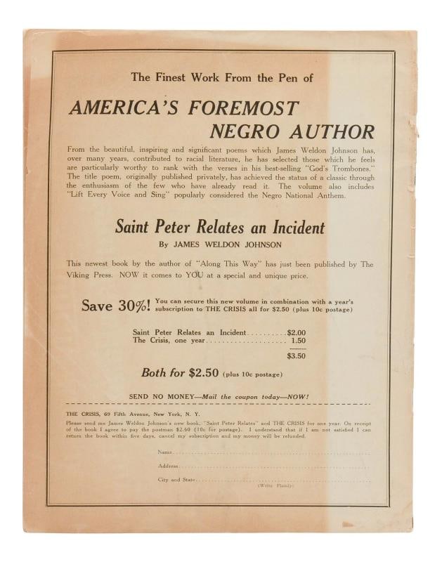 The Crisis ~ November 1935 ~ ROY WILKINS ~ First Edition of NAACP Magazine - 2