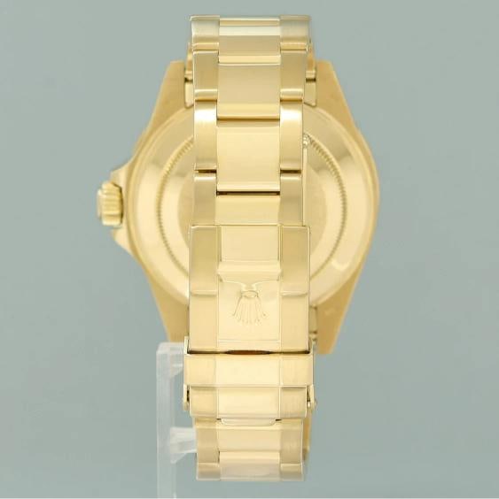 MINT Rolex Yacht-Master Yellow Gold MOP Sapphire Diamond 40mm 16628 40mm Watch - 5