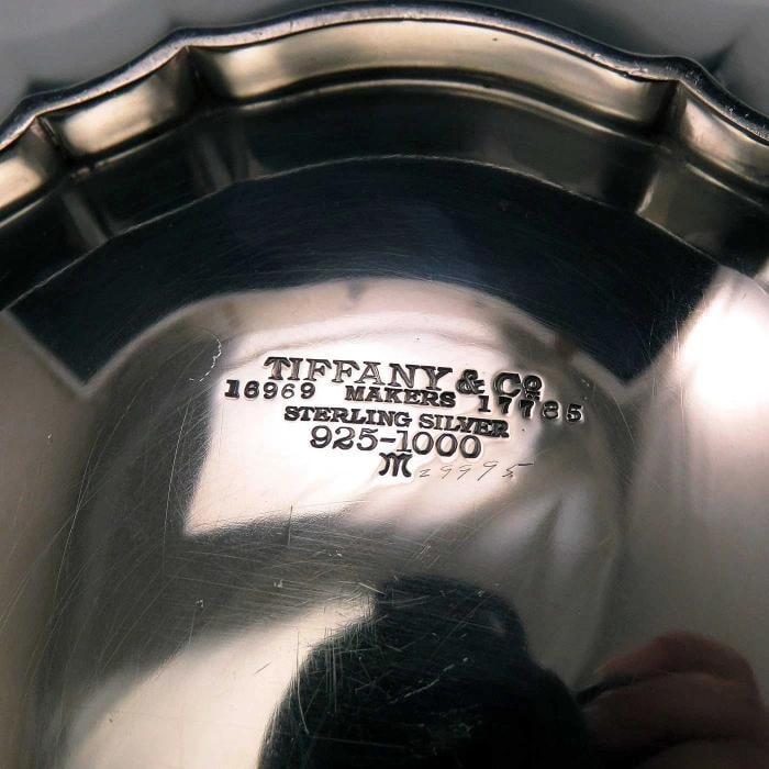 1907-1947 Elegant Tiffany & Co Sterling Silver Punch / Fruit Bowl - 5