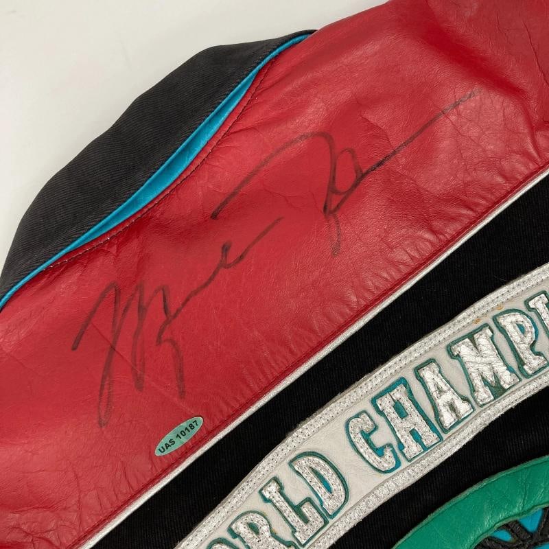Michael Jordan Signed Jeff Hamilton Custom Leather Jacket UDA Holo & Beckett COA - 2
