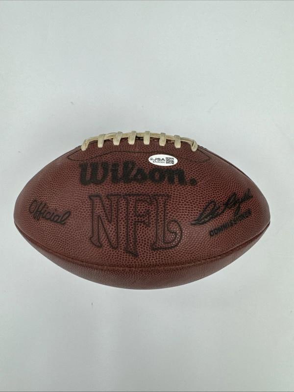 Walter Payton Joe Namath OJ Simpson Ray Nitschke HOF Signed Football JSA COA - 5