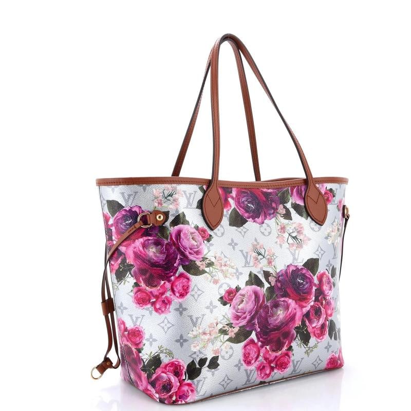 Louis Vuitton Neverfull NM Tote Limited Edition Garden Monogram Canvas MM - 2