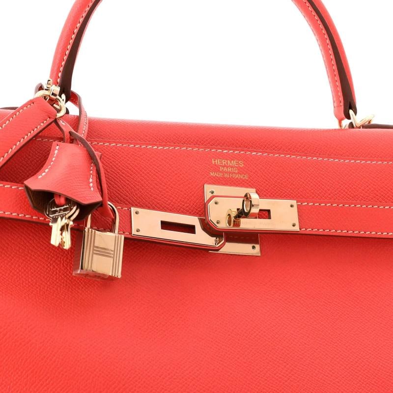 Hermes Candy Kelly Handbag Epsom 35 - 7