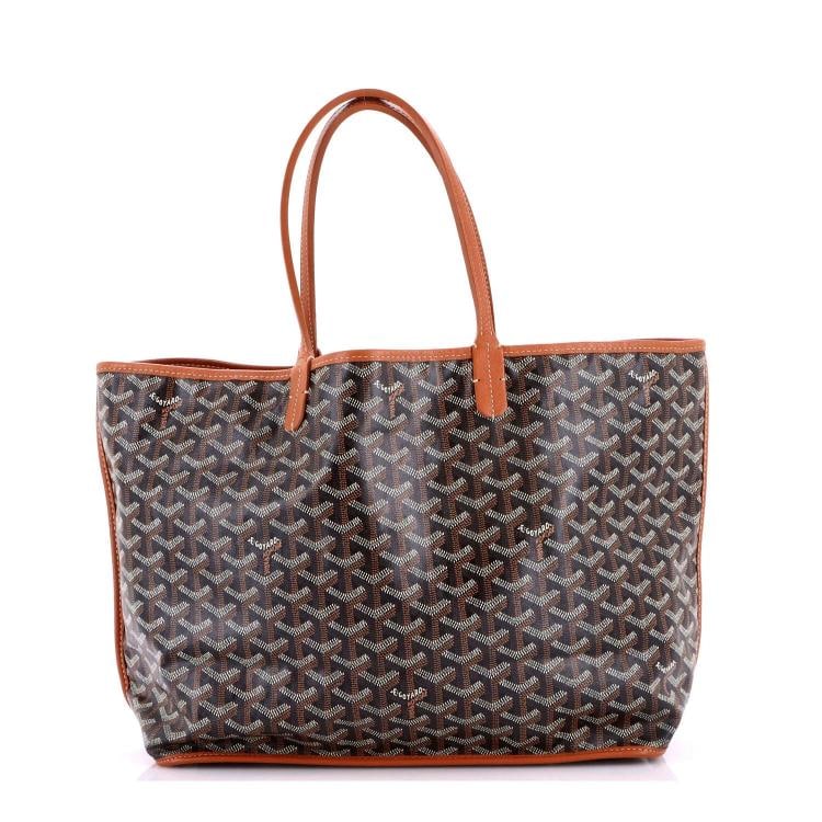 Goyard Anjou Reversible Tote Coated Canvas PM: Accessories: Pochette Measurements: Handle Drop 7", Height 11", Width 14", Depth 6", Strap Drop None". Condition: Pre-owned - Fair,Brand: Goyard,Exterior Material: Canvas Coated,Style: Totes,Exterior 