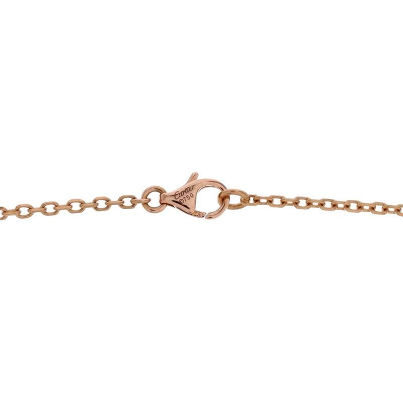 Cartier Trinity Pendant Necklace 18K Tricolor Gold and Diamonds - 3