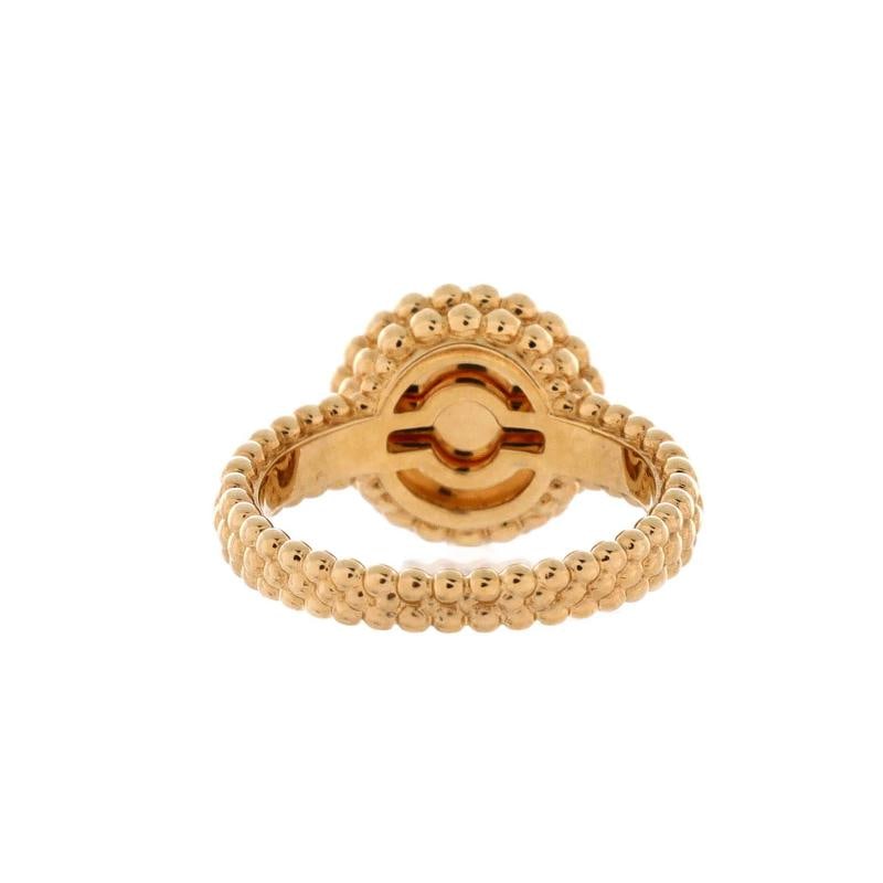 Van Cleef & Arpels Perlee Couleurs Ring 18K Yellow Gold and Malachite - 3