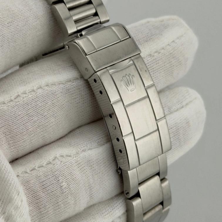 Vintage Rolex Submariner 5513 40mm Black Dial Stainless Steel Box Paper - 5