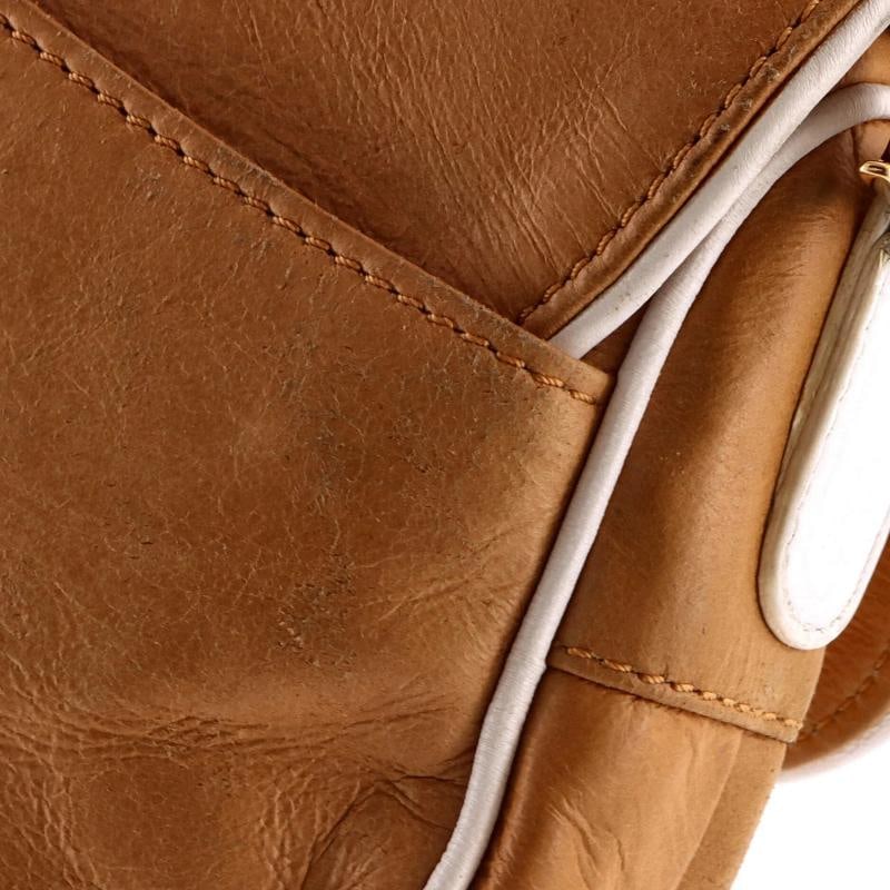 Christian Dior Vintage Saddle Bag Leather Medium - 7