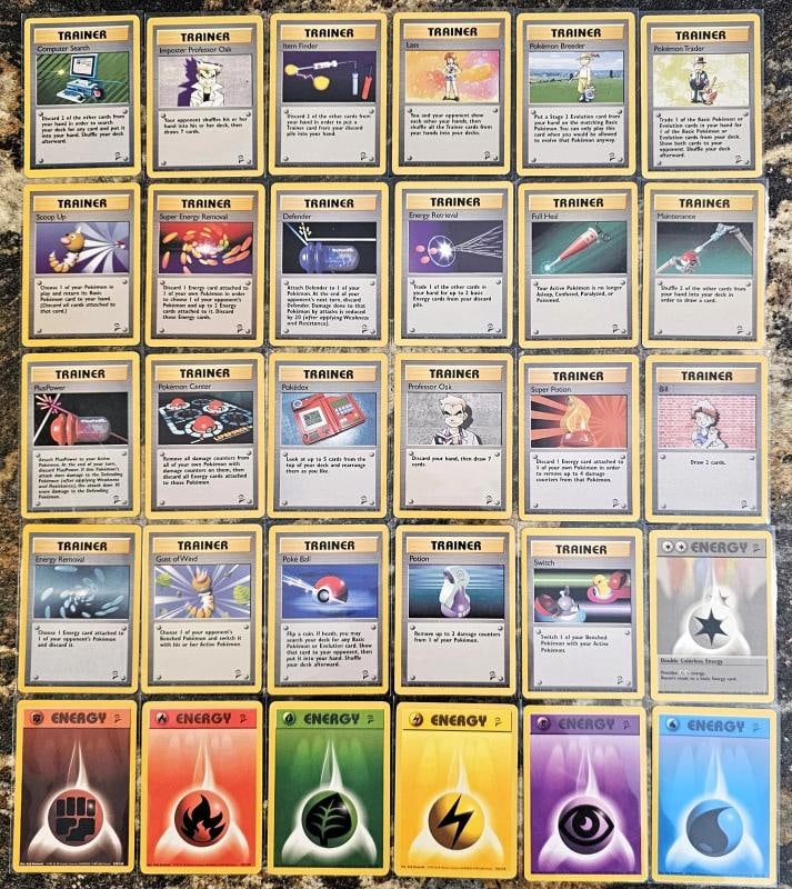 Pokemon 100% Complete Base 2 Set 130/130 WOTC 2000 Unlimited - 11