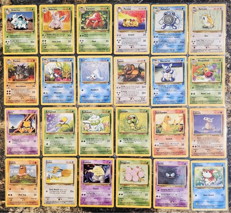 Pokemon 100% Complete Base 2 Set 130/130 WOTC 2000 Unlimited - 7