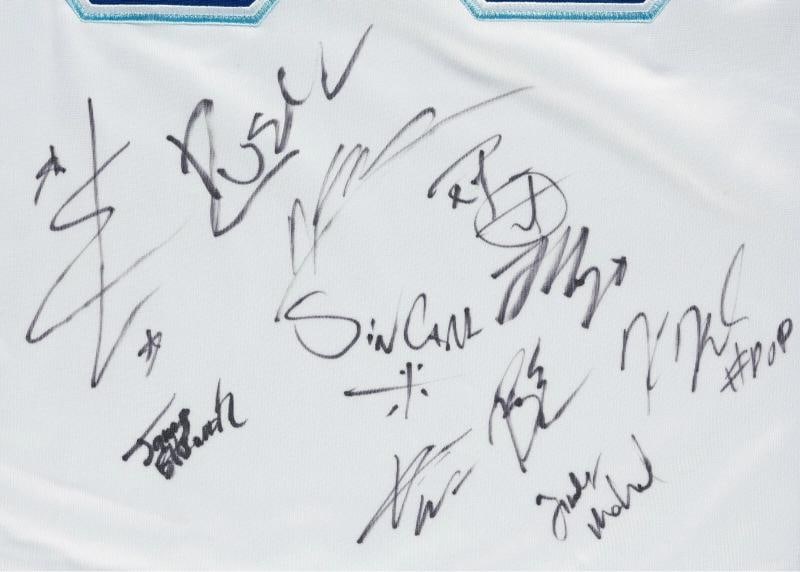 Wrestlemania Multi-Signed Jersey With 33 Signatures John Cena Beckett COA - 5