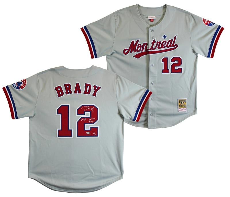 Tom Brady "1995 507th Pick" Signed M&N Authentic Jersey LE #2/12 BAS, FAN & PSA (1 of 9)